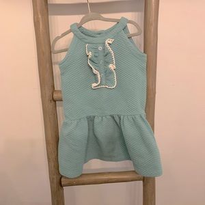 Janie and Jack sea foam dress